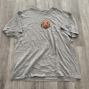 Y2K Monster Garage Shirt Mens Extra Large Gray Garage Fever graphic Tee